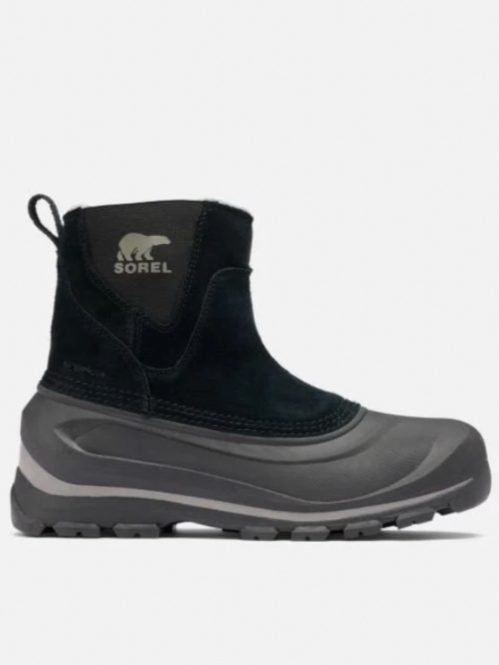 SOREL Buxton Pull-On Men’s Waterproof Winter Boots | Black | Size 12 | NWT